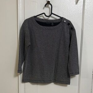 Tahari Top dobby textured